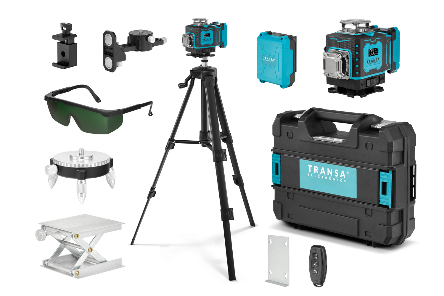 Poziomica laserowa Level4D TE-553 16 linii Transa Electronics